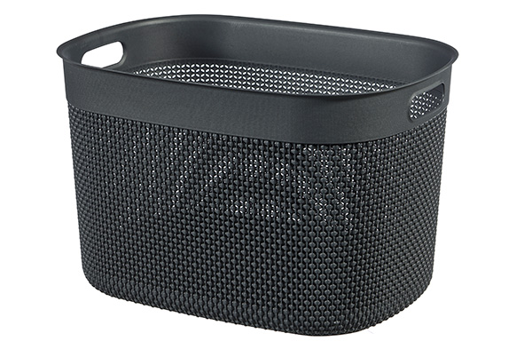 Filo mand XL donkergrijs 44 x 33 x 27 cm