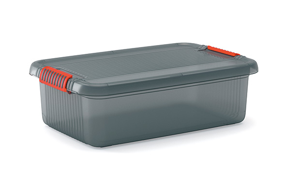 K Latch boîte de rangement M gris 28 l 59 x 39 x 18 cm