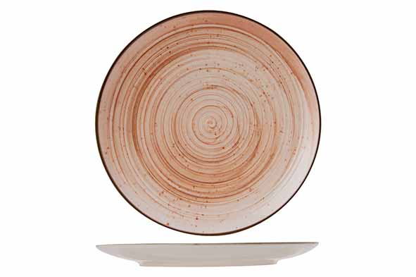 Sintra Terracotta plat bord Ø 26 cm rood