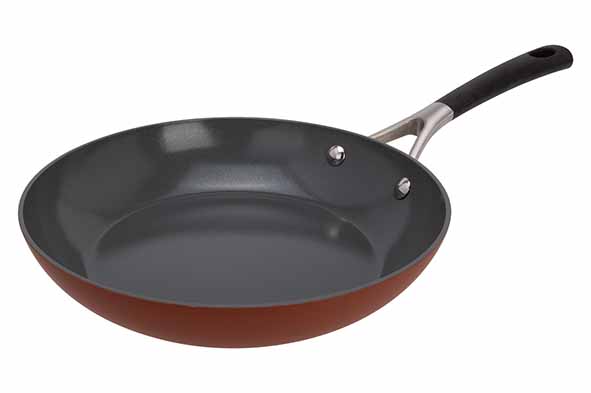 Cerapro braadpan terracotta Ø 24 cm