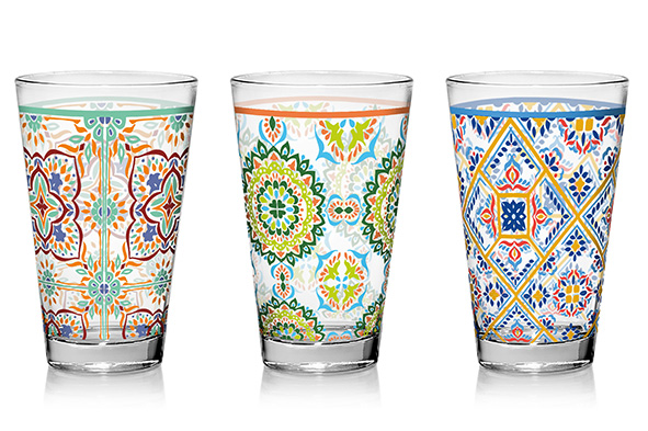 Valencia waterglas 310 ml, set van 3