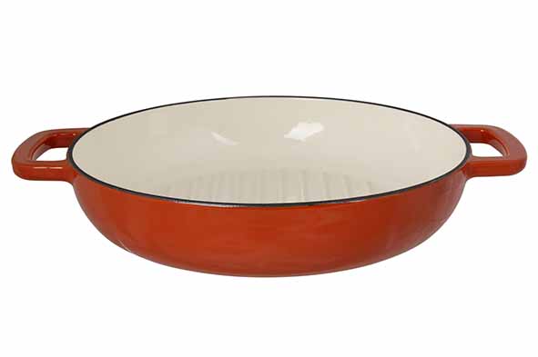 Fontestic grillpan roest D28xH6cm gietijzer