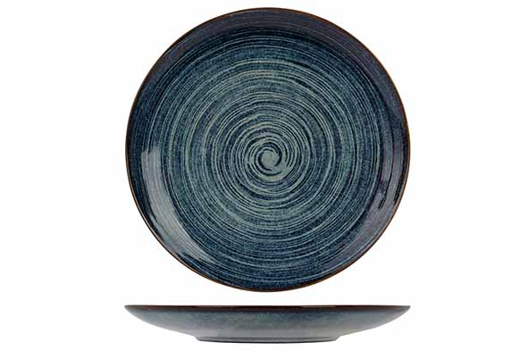 Atlantis plat bord blauw Ø 27,5 cm