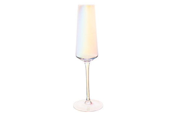 Set van 4 champagneglazen Pearl, Ø 6,6 cm, 22 cl