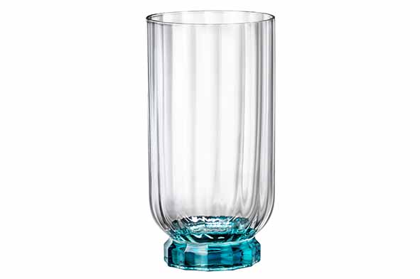 Florian glas lichtblauw set van 4 0,43 l