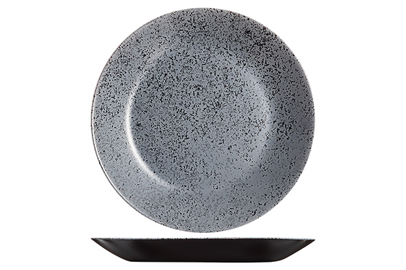 Slate Dessertteller schwarz Ø 18 cm