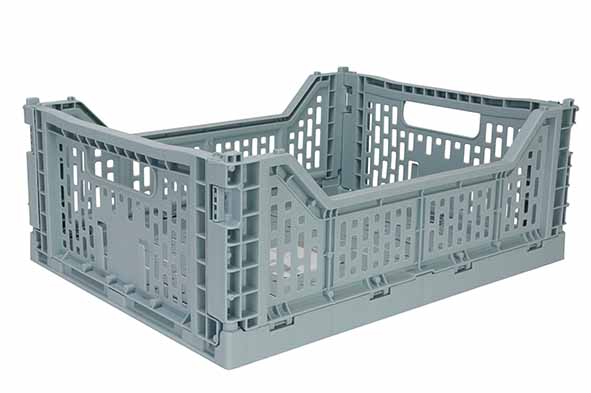 Hozon plooibox pastelblauw 15 l 40 x 30 x 15 cm