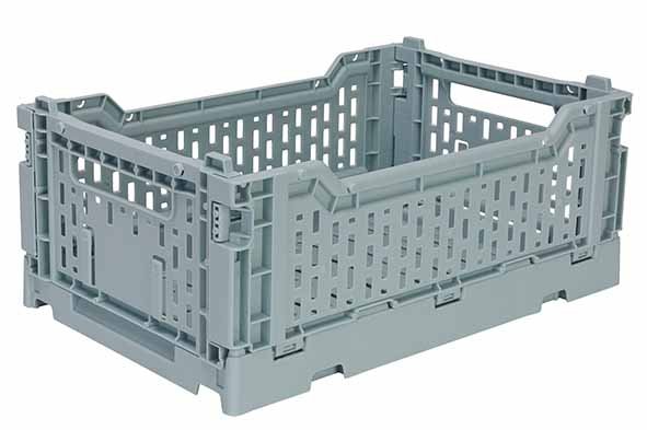 Hozon Klappbox pastellblau 4 l 26,5 x 17,8 x 2,5 cm