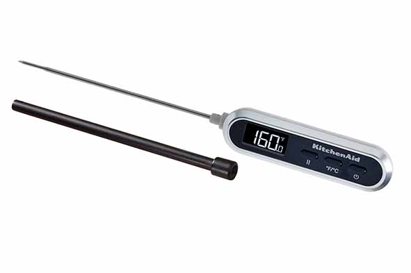 Digitales Fleischthermometer Rapid Response, schwarz, -20 °C bis 250 °C