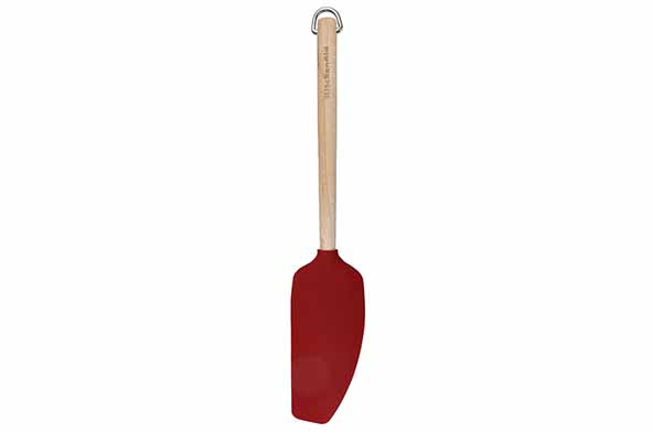 Spatel Core Empire Red, hout en siliconen, rood, 35 cm