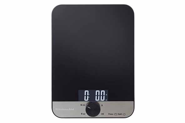 Keukenweegschaal 5 kg-1 g LCD-display vloeistof- en droogmetingen