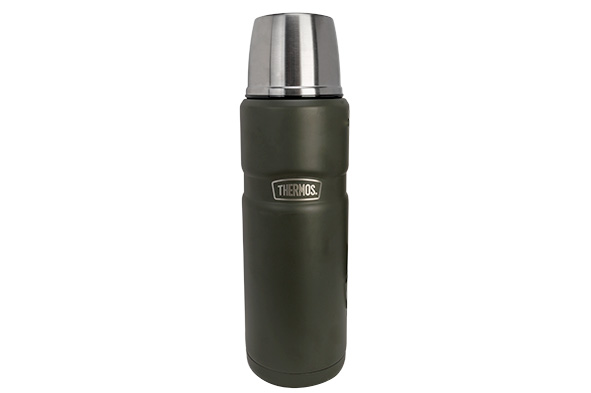 King isoleerfles 470 ml army green