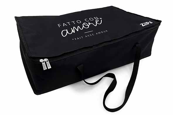 Fontana hoes pizza oven, antraciet, 64 x 40 x H 20,5 cm