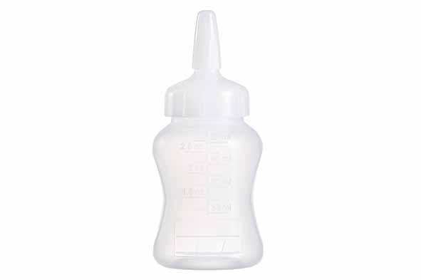 Mini squeeze bottle 9 cl white