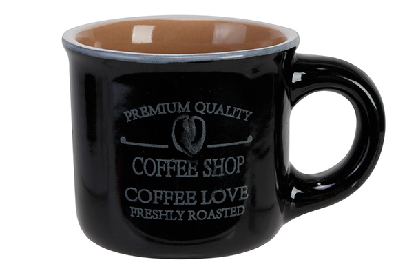 Desayuno Espressotasse schwarz Ø 6,3 x 5,2 cm 0,1 l