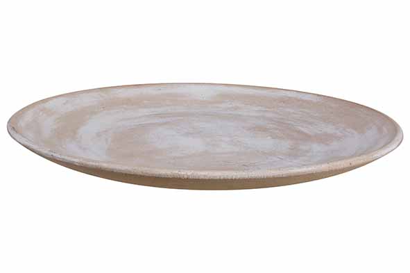 Schale wash natural 40 x 40 x 3,5 cm Holz