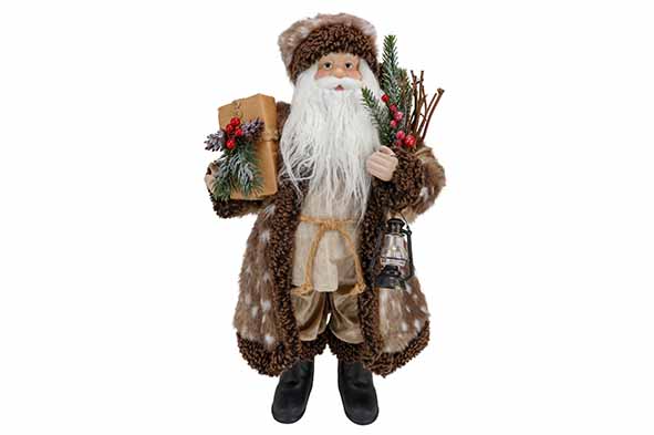 Santa bruin 31 x 19 x 47 cm polyester