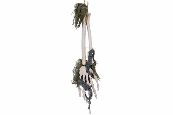 Hand Skelett Hanger Natural 3 x 11 x 42 cm Kunststoff
