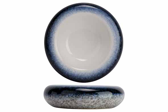 Torus Cove schaal Ø 16 cm, wit blauw