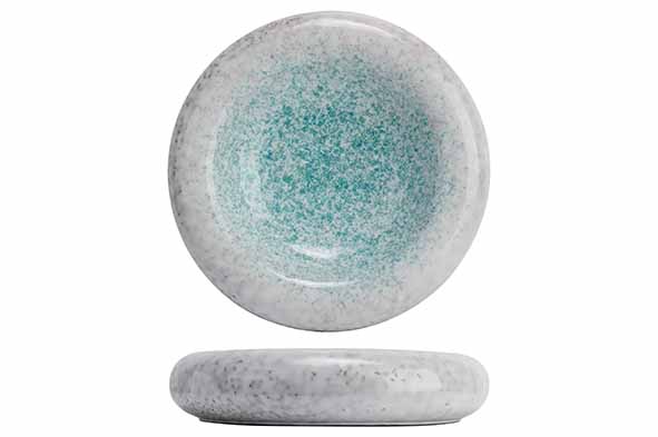 Torus Tundra schaal groen-wit Ø 24 x H 5,5 cm