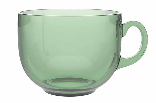 Alba jumbo mug soft green 50 cl