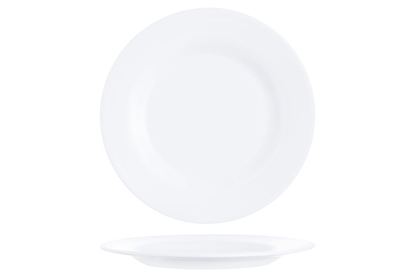 Intensity dessertbord set van 6 Ø 20,5 cm, wit