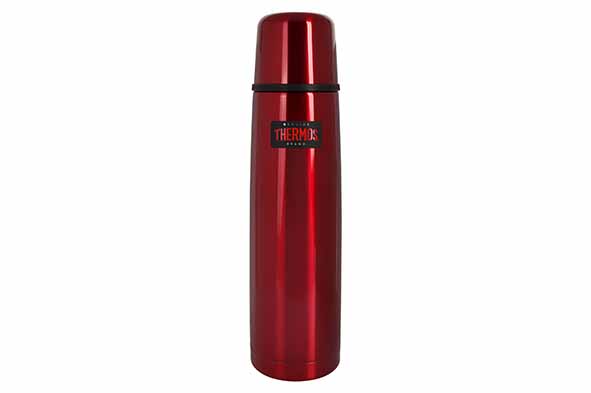 Light & Compact Isolierflasche rot, 1 l