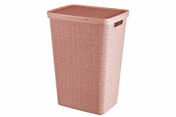 Jute Waschbox rose dawn 58 l 43 x 34 x 58,2 cm