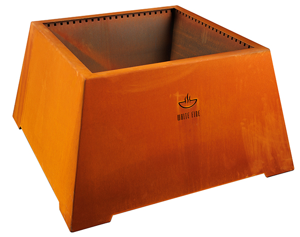 Vuurschaal Corten, 95 x 95 x 73 cm, roest