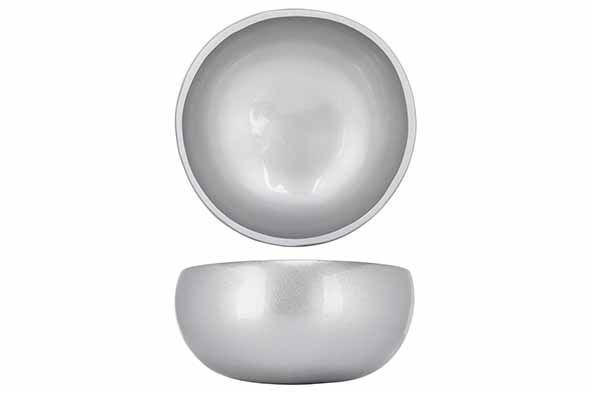 Kokosnussschale Silber Ø 14 cm
