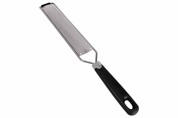 Delish rasp met kap, roestvrij staal, 37,9 x 4,6 x 1,7 cm