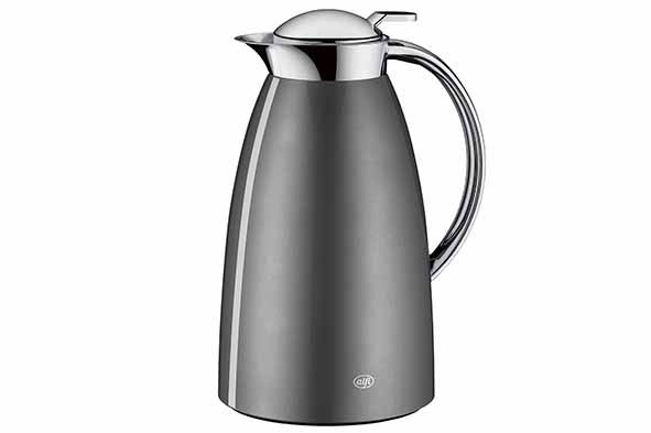 Gusto Evo Space grey metal glass jug 1000 ml 17.7 x 14 x 26.3 cm