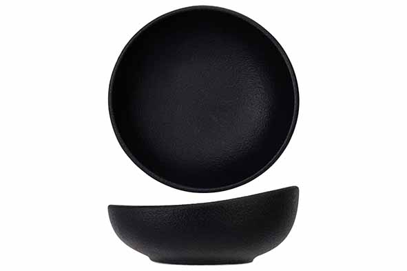 Blackstone kom Ø 12 cm zwart