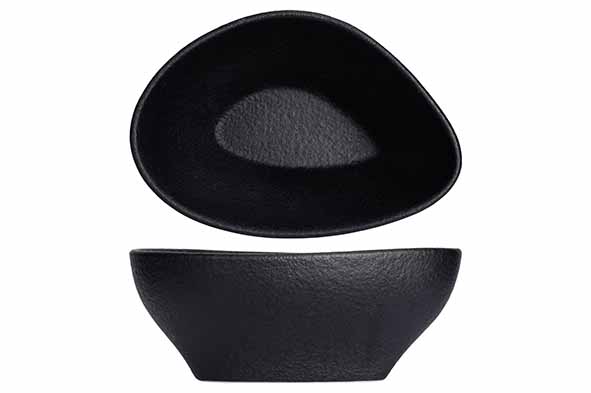 Blackstone driehoek kom 12 x 9 x H 5 cm