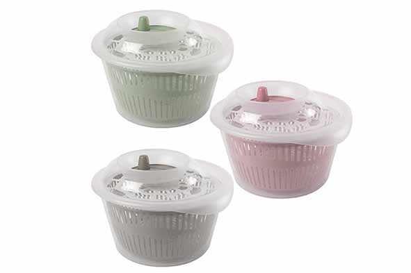 Torino salad spinner, 5.5 l, 27 x 27 x 17.5 cm, assorted colours