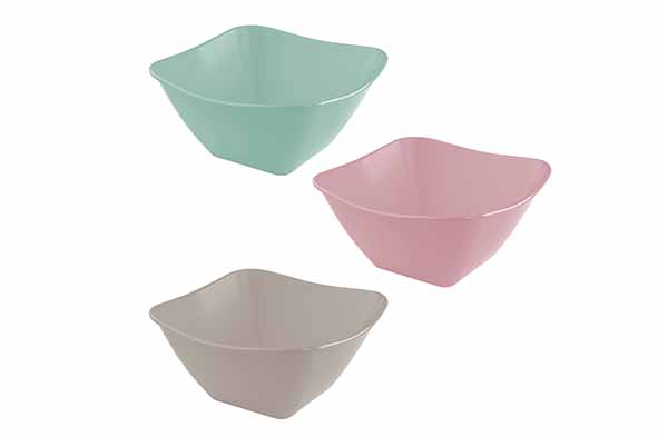 Tokyo Salatschüssel quadratisch, 2 l, 21 x 21 cm
