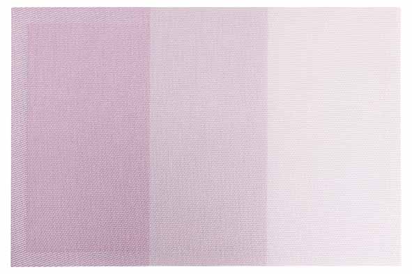Placemat PVC Shades roze 45 x 30 cm