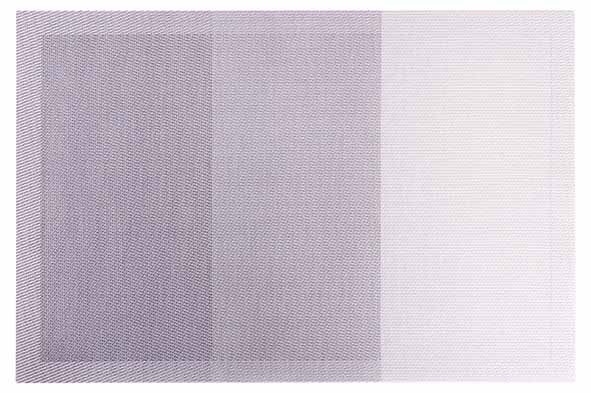 Placemat PVC Shades grey 45 x 30 cm