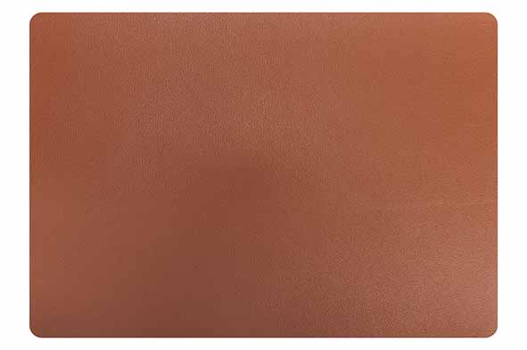 Platzset Leder braun, 43 x 30 cm