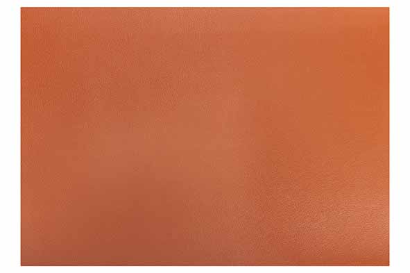 Placemat leder rood-bruin 43 x 30 cm
