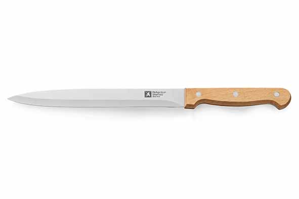Artisan Fleischmesser mit Griff aus Naturholz