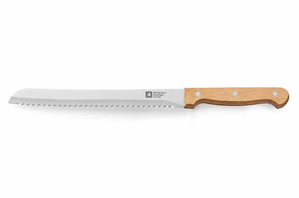 Artisan Brotmesser mit Naturholzgriff 37,5 x 6,5 x 2 cm