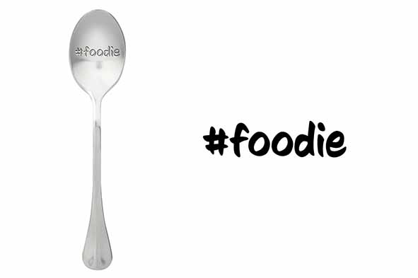 One Message Spoon koffielepel set van 6 Foodie