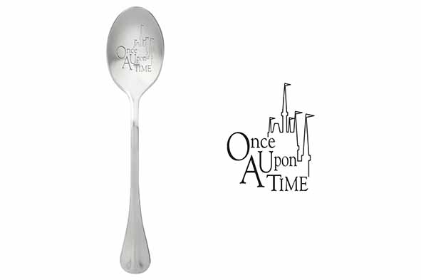 One Message Spoon set van 6, Once Upon a Time