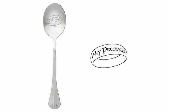 One Message Spoon set van 6, My Precious