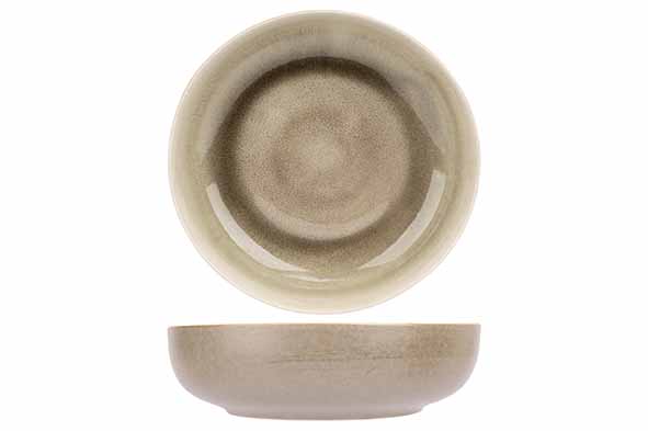 Forest schaal Ø 22,5 cm, H 6 cm, groen
