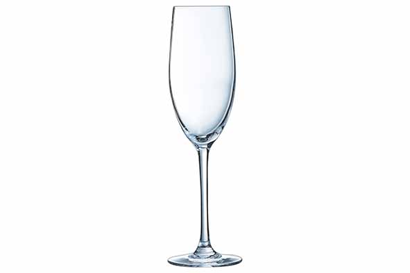 Menades champagneglas 24 cl set van 4 Ø 7 cm, 14.8 x 14.8 x 24.4 cm