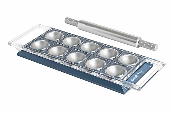 Powder ravioli tablet blauw 11,5 x 33,8 x 2,3 cm