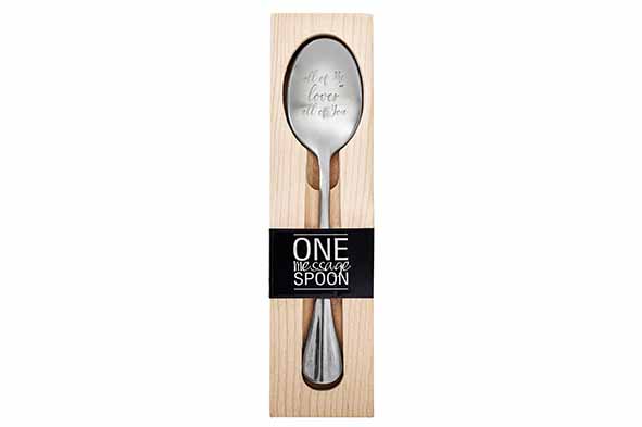 One Message Spoon cadeauset, 1x all of me loves all of you