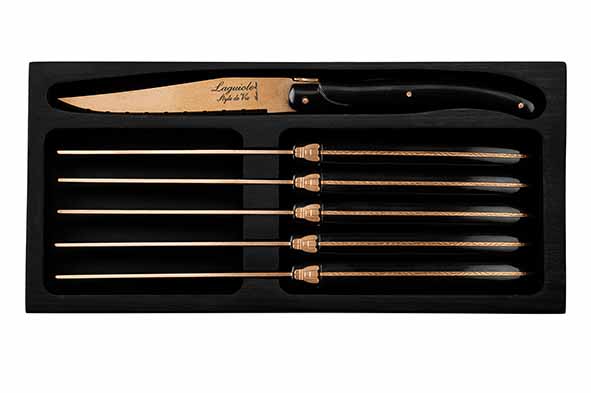 Prestige Line steakmes koper set van 6